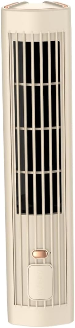 Climatiseur à Chargement Sans Fil, Climatiseur Personnel 2 En 1, Ventilateur Froid Portable Silencieux à 3 Vitesses, Rechargeable Par USB, Pour Bureau, Maison, Dortoir (blanc)