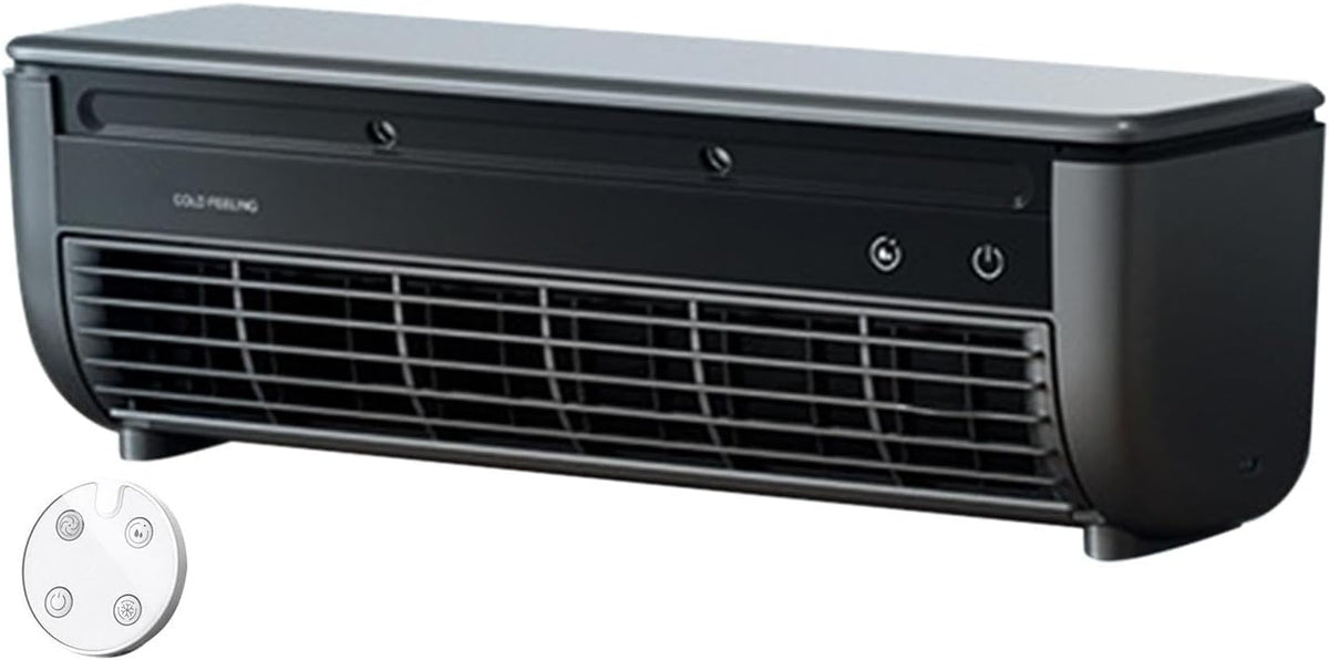 GENERIC Refroidisseur D'air De Brumisation Mural (6000mAh Alimenté Par Batterie) Avec Télécommande Et Ventilateur De Refroidissement Rapide; Adapté Aux Bureaux, Aux Dortoirs Et Aux VR; Dispose D'un Fonctionne