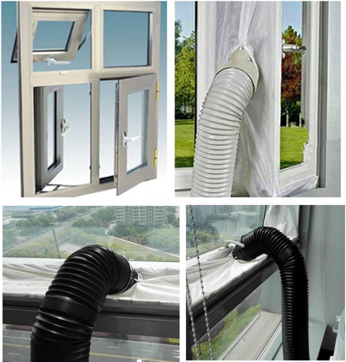 G&M Only AirLock 400cm/4m Kit De Calfeutrage Pour Climatiseurs Et Déshumidificateurs