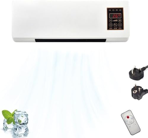  Climatisation Murale Portable, Refroidissement Et Chauffage Silencieux Et Rapide, Aucune Installation Requise, Conception Split-Max