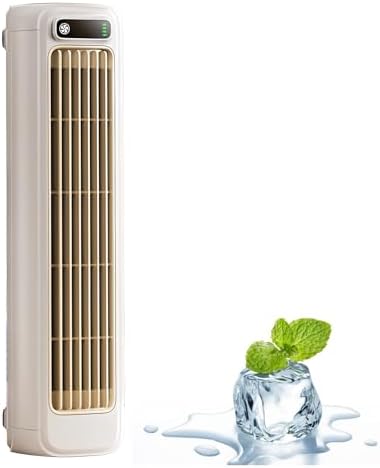  Ventilateur Portable à As De Refroidissement De Froid, Circulateur D'air Silencieux Sans Lame Avec 3 Vitesses, Mini Refroidisseur Rechargeable USB Pour Le Bureau à Domicile, Conception Légère Compacte