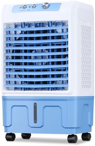 GENERIC Ventilateur De Climatiseur Portable Avec Poche De Glace, Fonctionnement Silencieux à 3 Vitesses, Grand Réservoir D'eau, Design Compact Pour La Maison Et Le Bureau