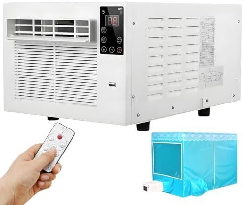 GENERIC Climatiseur Portable, Déshumidificateur à Refroidissement Rapide Pour Chambre Et Cuisine, Moustiquaire Incluse, Idéal Pour Les Résidences étudiantes, Les Airconditioning+1.2mtent