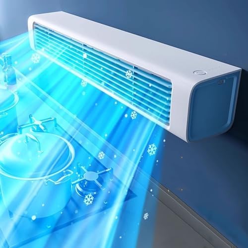  Ventilateur Portable Sans Fil, Pas De Fenêtre Requise.Réglages à 3 Vitesses Et Longs Conduits Pour Chambre à Coucher, Refroidissement De Bureau.Fonctionnement Silencieux, Télécommande, Conception Sans
