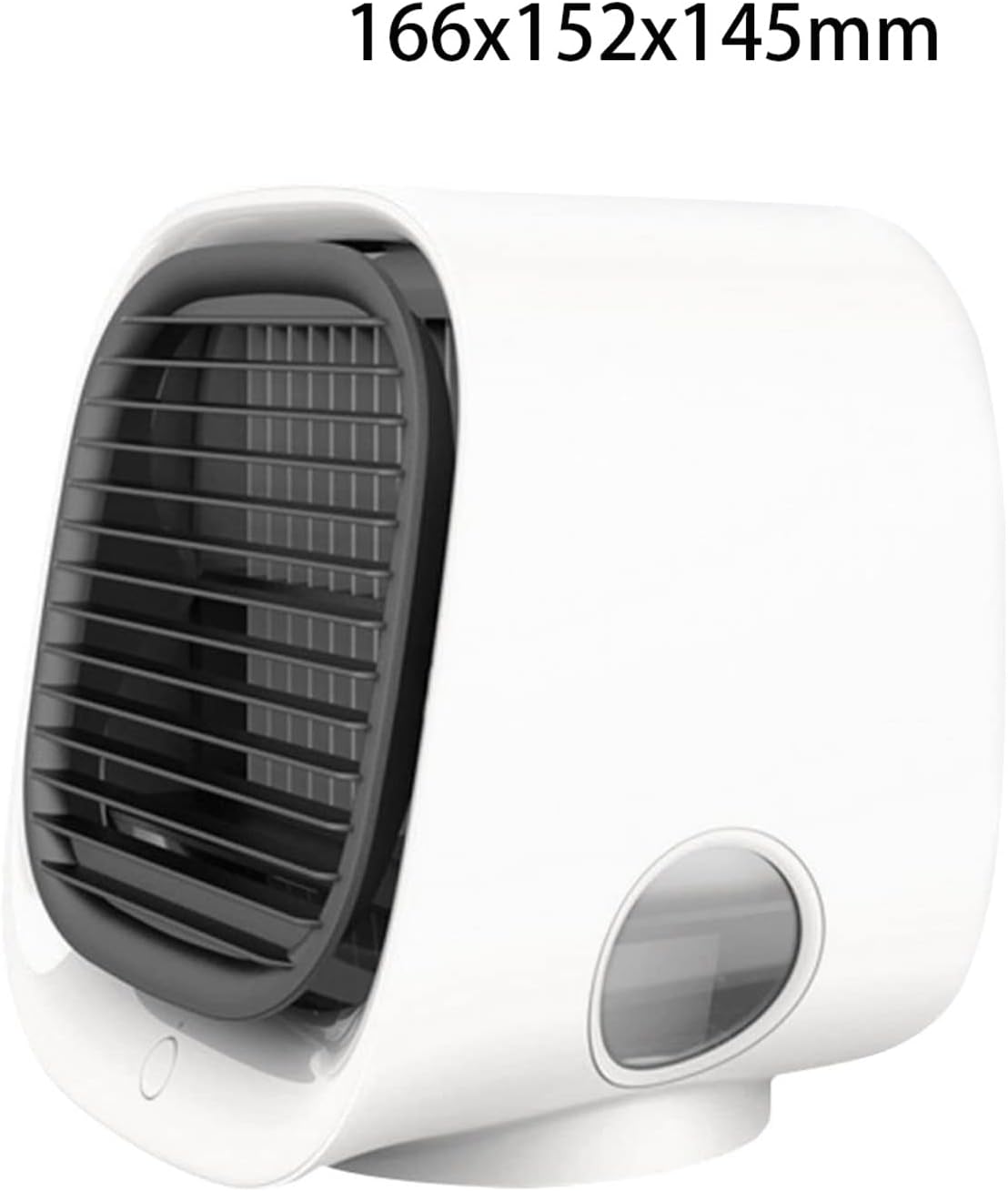  DieffematicKTY Climatiseur Mobile Air Cooler Fan Mini Desktop Air Conditioner With Night Light Mini Water Cooling Fan Humidifier (Color : Pink)