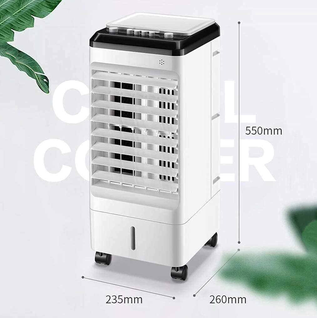  Refroidisseur D'air Pour Climatiseur Portable De Bureau à Domicile, Refroidisseur D'espace Mobile, Climatisation Super Silencieuse, Ventilateur De Tour Oscillant, Purificateur D'humidificateur De Ven