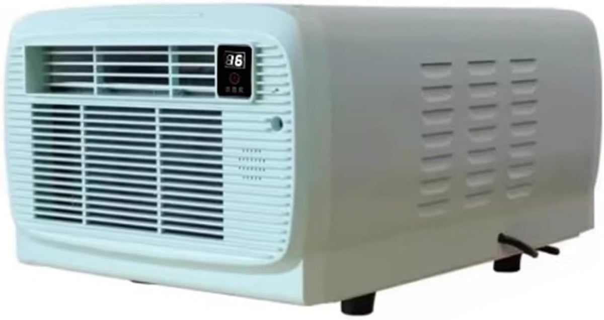  COYEUX Climatiseur Portable 280 W, Climatiseur De Refroidissement Pour Voiture, Avec Panneau De Commande, Kit De Tuyau D'échappement, Pour Chambre De Camping-Car, Camping Et Tente