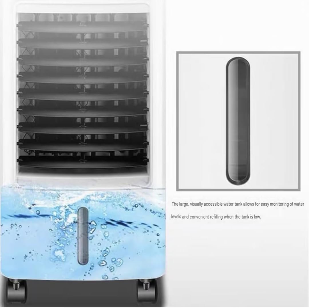 GENERIC Humidificateur De Refroidisseur D'air Climatiseur Purificateur Et Ironisateur 6L Evaporatif Innovant 5-en-1 Appareil
