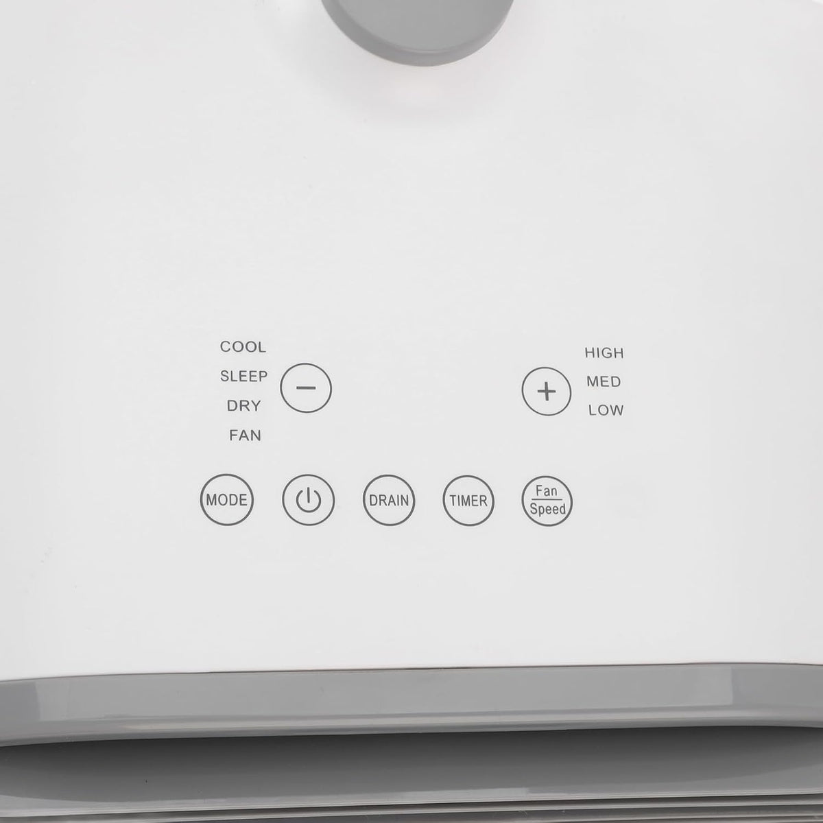  Zerodis Climatiseur Portable 4 500 BTU à Commande Vocale, Refroidissement Intelligent Pour 1,8 à 15 M² Avec Télécommande, économie D'énergie à Faible Bruit Pour Camping, (Prise UE 220V)