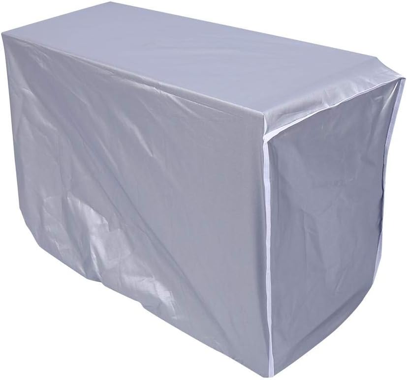  Housse Climatiseur Exterieur Couvercle Anti-poussière Pour Climatiseur Extérieure Extérieur Housse Climatisation Imperméable Couverture Extérieure De Climatiseur Pratique Pour