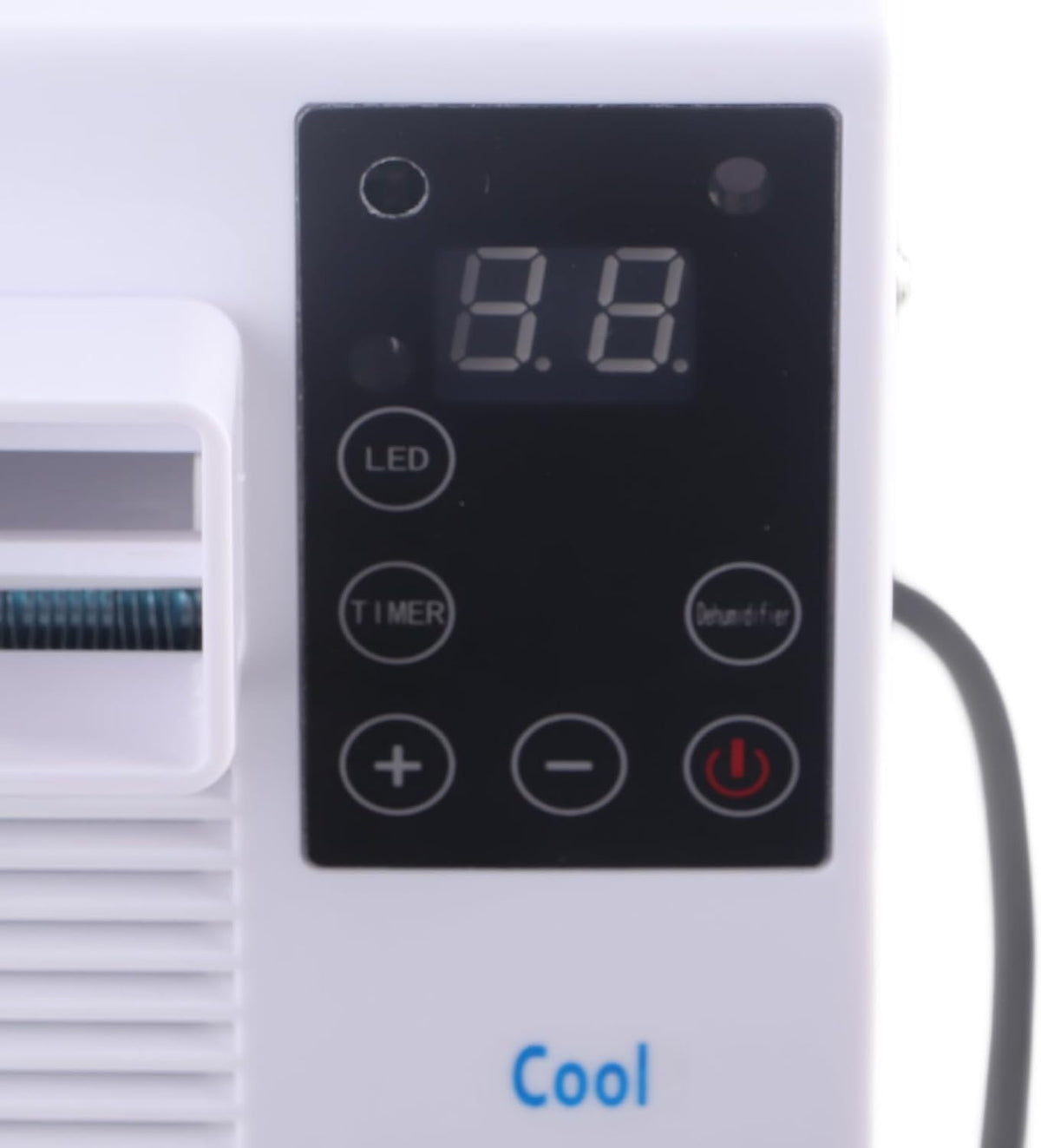 Refroidisseur D'air Portable, 280 W, 16-30 ℃, Mode Veille, Climatiseur Compact, Chargement USB, Télécommande, Faible Consommation Pour Dortoir Scolaire (Prise UE 220V)