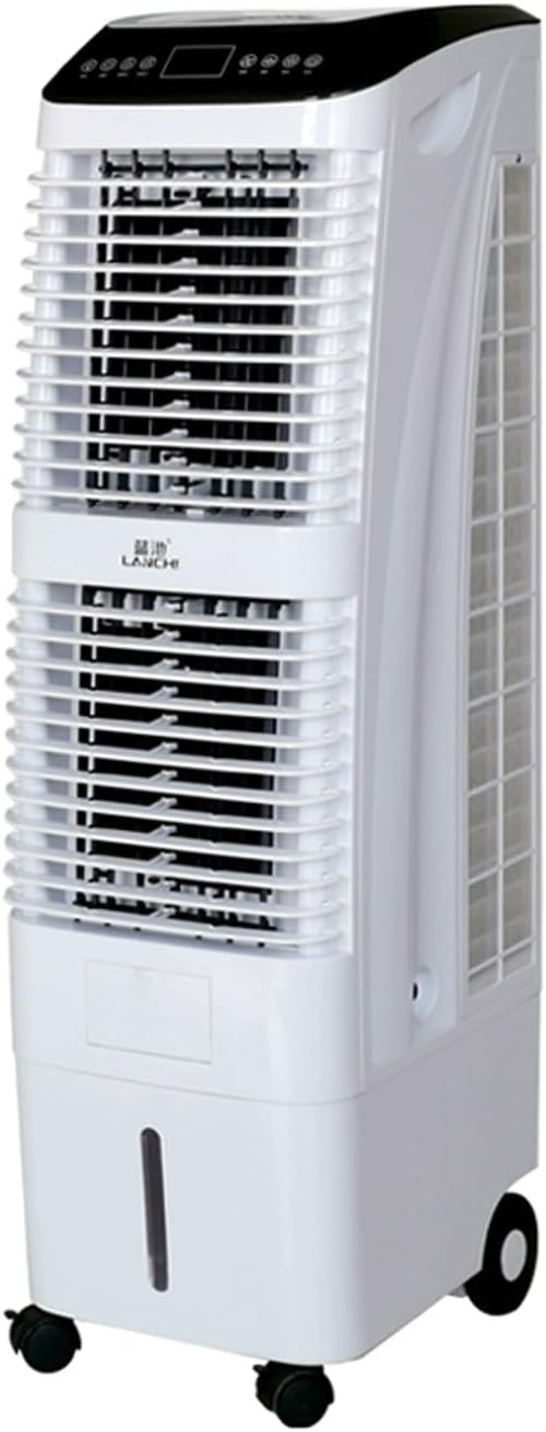  Climatiseur Portable Sur Pied Avec Roues, Ventilateur à 3 Vitesses, Fonctionnement Silencieux, Télécommande, Réservoir D'eau De 30 L Pour La Maison, Le Bureau Et La Chambre à Coucher