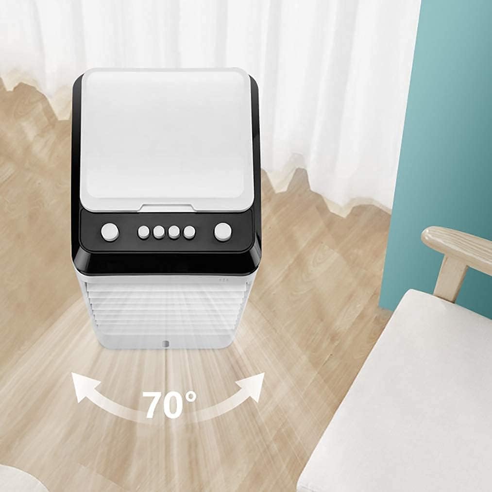  Refroidisseur D'air Pour Climatiseur Portable De Bureau à Domicile, Refroidisseur D'espace Mobile, Climatisation Super Silencieuse, Ventilateur De Tour Oscillant, Purificateur D'humidificateur De Ven