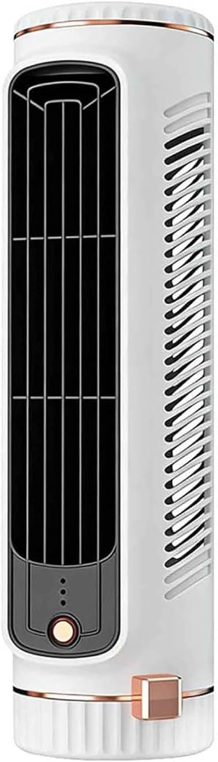 GENERIC Ventilateur De Bureau Portable Sans Pales à 3 Vitesses Pour Bureau, Chambre, Extérieur, Utilisation Horizontale Ou Verticale