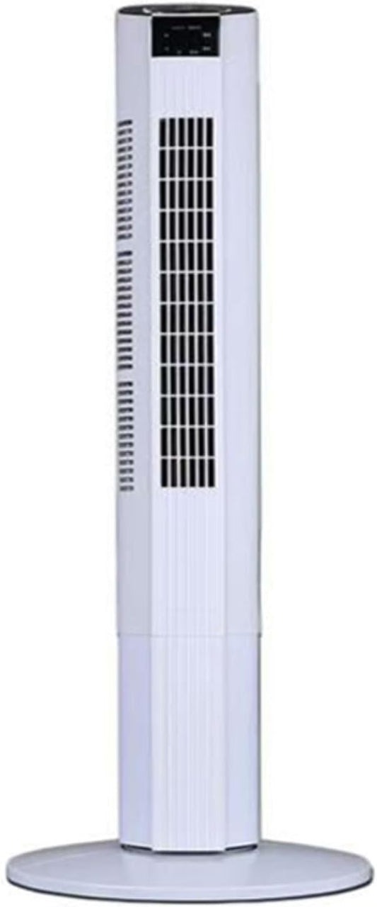  Ventilateur De Tour Portable Avec Télécommande, 3 Vitesses, 60 Oscillation, Circulateur D'air Silencieux Pour Le Bureau à Domicile, Affichage LED, Minuterie 12H, Dispositif De Refroidissement D'économ