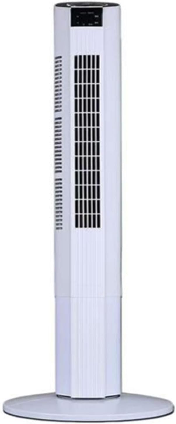 GENERIC Ventilateur De Tour Ultra Silencieux, Circulateur D'air Portable Avec Télécommande, 3 Vitesses, 60 Oscillation, 12H Minuterie.Conception D'économie D'espace Pour La Chambre à Coucher, Bureau, Usage Do