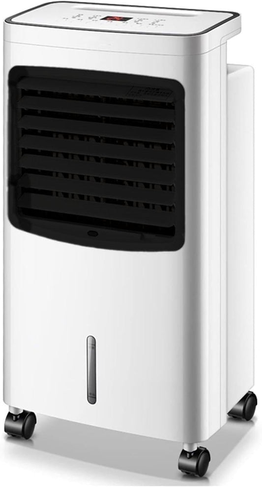 GENERIC Refroidisseur évaporatif Portable Avec Télécommande, Climatiseur économiseur D'énergie Pour La Maison, Ventilateur De Brium Silencieux, Conception Légère Compacte Pour Le Bureau De La Pièce, Vitesse R