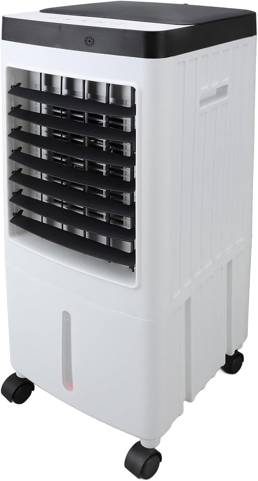  Generic Ventilateur Refroidisseur Par évaporation, Climatiseurs Portables Avec 3 Vitesses De Vent Et Télécommande Pour La Maison (1)