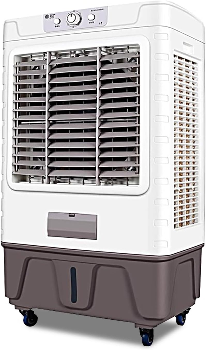 GENERIC Refroidisseur D'air Par évaporation Oscillant à 120°, 3 Vitesses De Vent, Grand Réservoir D'eau De 90 L Pour Un Refroidissement Efficace Dans Les Espaces Intérieurs Et Extérieurs