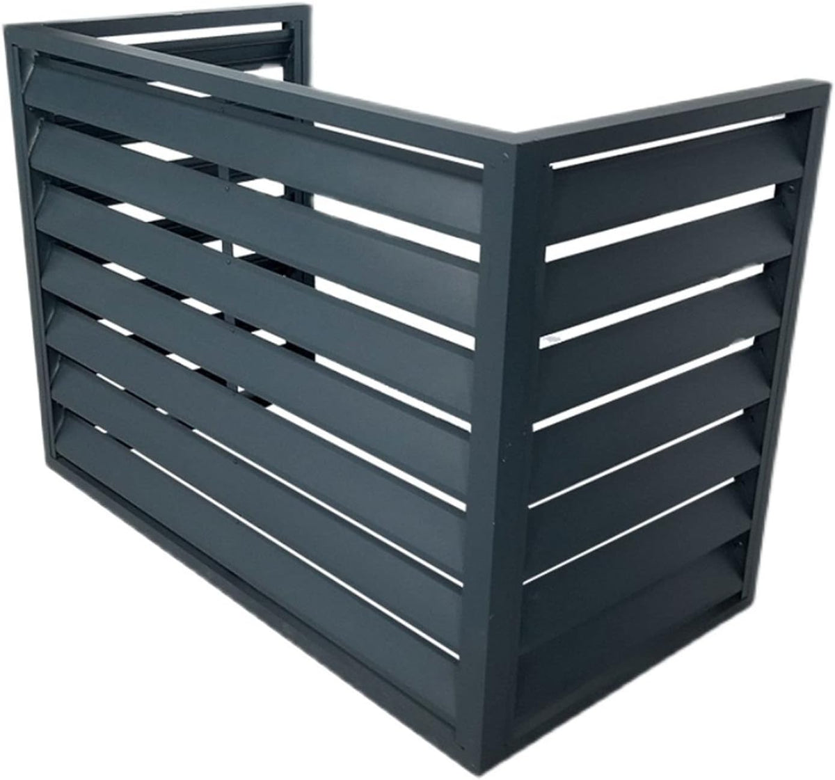 GENERIC Housse De Protection Pour Climatiseur Extérieur – Housse De Protection Pour Unité De Climatisation Résistante Aux Intempéries – Clôture Décorative Pour Unités De Climatisation – Ajustement Universel.