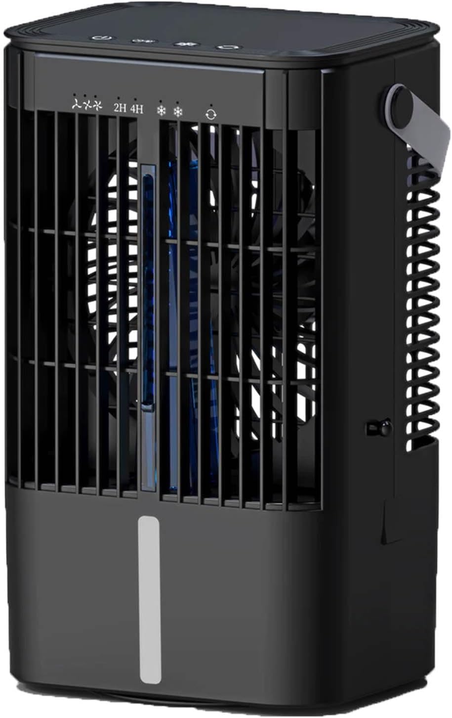 GENERIC Petit Refroidisseur D'air, Ventilateur De Climatisation Portable, Alimenté Par USB, Pulvérisation à Vitesse Réglable Pour La Maison, Le Bureau, La Chambre à Coucher, Les Voyages En Plein Air