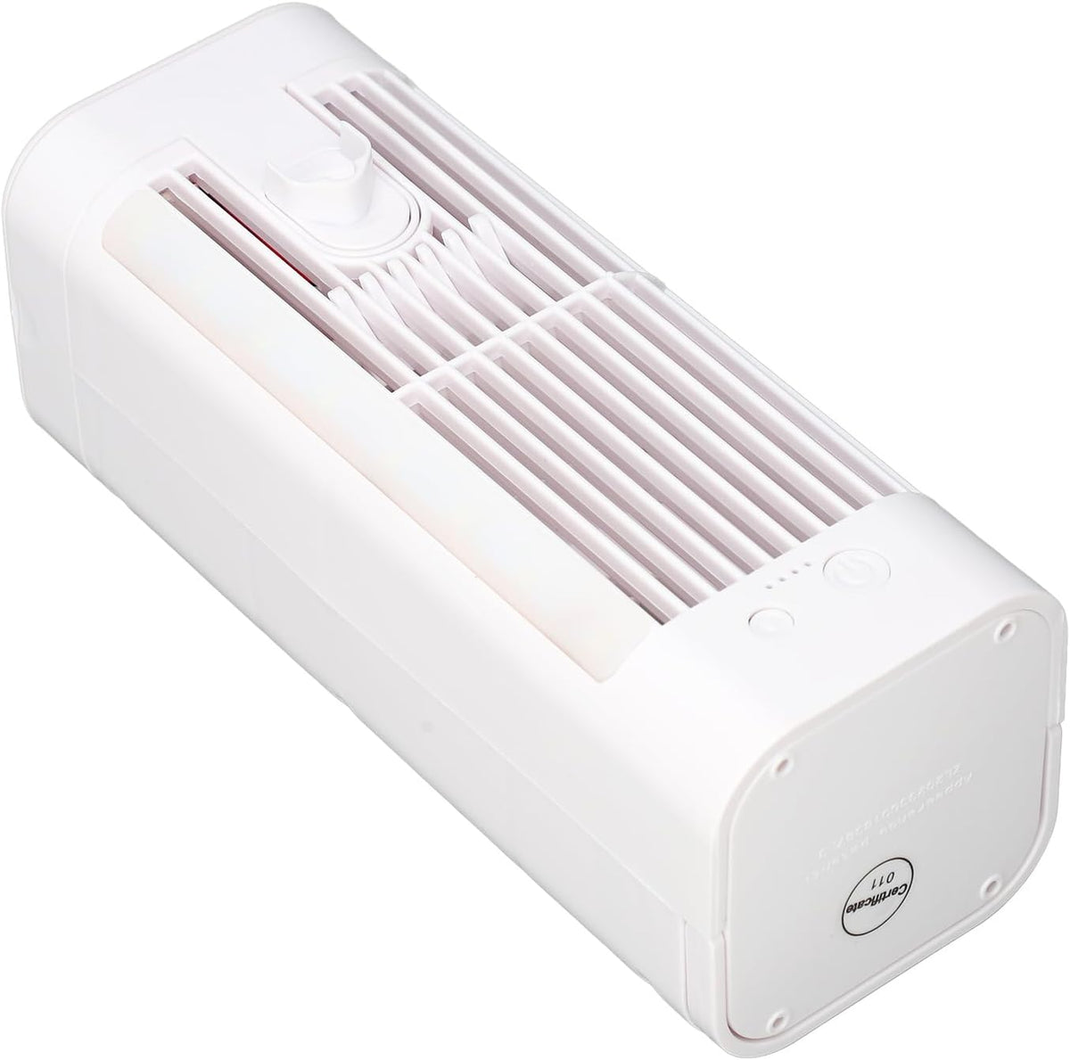 Zerodis Ventilateur De Climatiseur Portable, Refroidisseur D'Air Par évaporation Personnel USB Avec Veilleuse à 3 Vitesses, Réservoir D'eau De 120 Ml, Batterie De 3600 MAh, Pour La