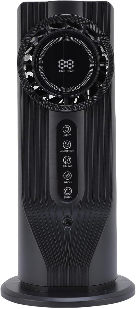  Sxhlseller Humidificateur De Refroidisseur D'air De Bureau 6 Vitesses Alimenté Par USB Refroidissement Rapide Pour Le Bureau à Domicile Gris 12,8 Pouces