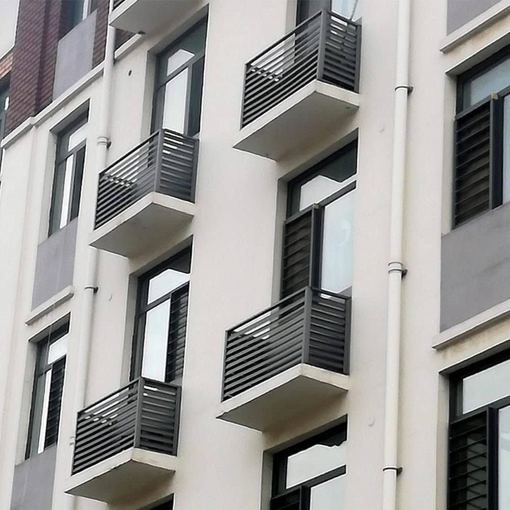  Housse De Climatiseur D'extérieur – Écran De Protection Décoratif En Aluminium Résistant Aux Intempéries Pour Unités Centrales De Climatisation – S'adapte à La Plupart Des Tailles Standard – Améliore