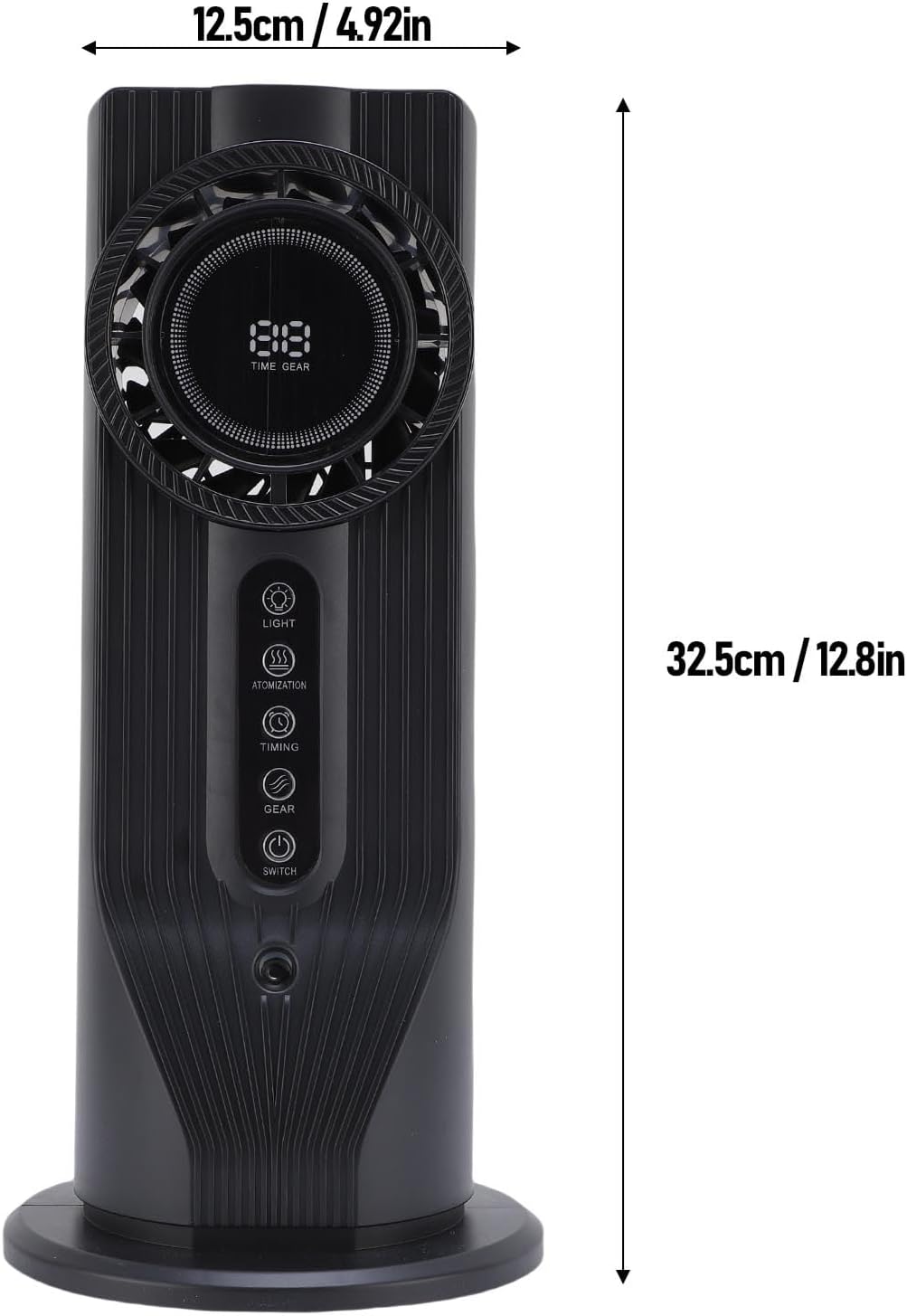  LiebeWH Humidificateur Refroidisseur D'air Portable, Ventilateur De Refroidissement De Bureau 3 En 1 Avec 6 Vitesses, Alimenté Par USB Pour Le Bureau Et Le Dortoir