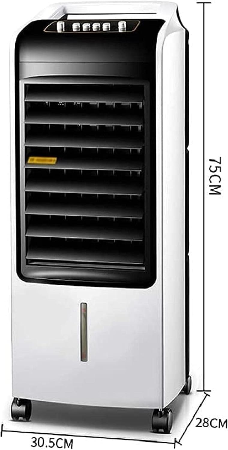 GENERIC Climatiseur Pour La Maison, Ventilateur Portable 3 Vitesses De Ventilateur Super Silencieux, Ventilateur De Refroidissement Mobile/humidificateur/purificateur D'air Pour La Maison, Le Bureau, La Cham