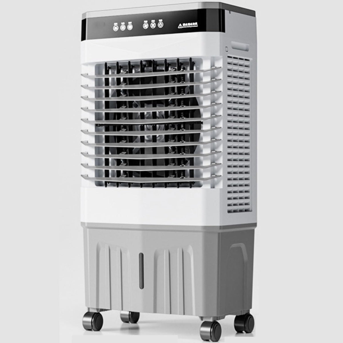  Ventilateur De Refroidissement Portable Pour Climatiseur Oscillant à 120°, 3 Vitesses De Vent Silencieuses, Minuterie De 12 Heures, Pas Besoin De Tuyau, Modes Pour La Maison Et Le Bureau