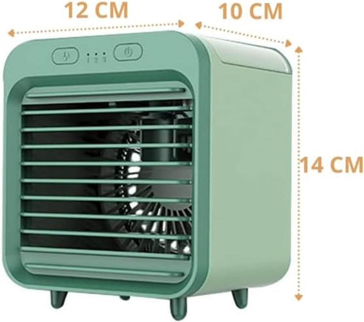  Climatiseur Portable 3 En 1 Avec 3 Vitesses De Vent, Idéal Pour La Maison, Le Bureau, La Chambre, Le Refroidisseur D'air Adapté Aux Animaux Domestiques Pour Enfants