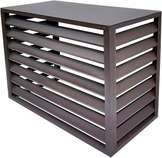 GENERIC Housse De Protection Pour Climatiseur, Unité Extérieure, Idéale Pour Dissimuler Les Systèmes CVC, Convient Pour Une Utilisation En Intérieur Et En Extérieur, Résistante Aux Intempéries