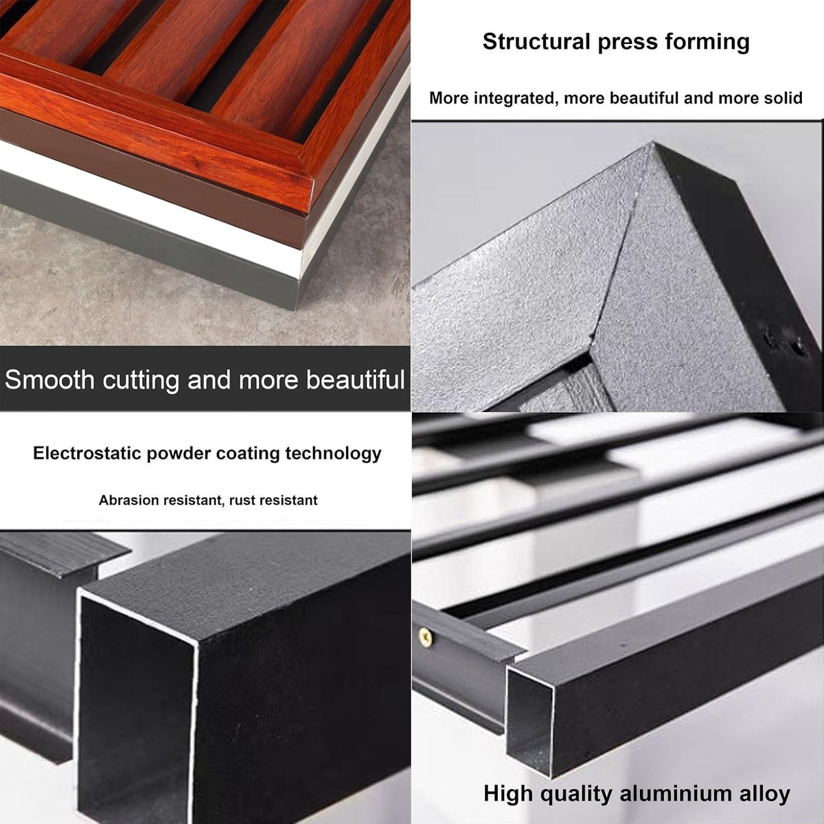 GENERIC Housse Robuste En Aluminium Pour Climatiseur Extérieur Mini Unités Séparées Antivol Réduction Du Bruit Résistant Aux Intempéries Protection Efficace De L'unité AC