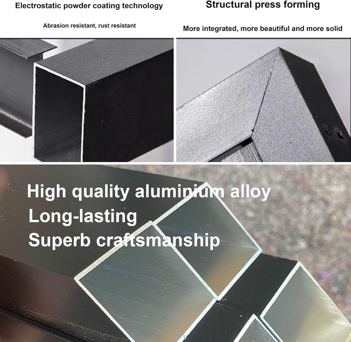 GENERIC Couvercles En Aluminium Pour Climatiseur, Couvercle De Condensateur Central AC, Pompe à Chaleur Et Protection De L'unité AC, Résistant Aux Intempéries, Design Robuste Pour Une Performance Optimale