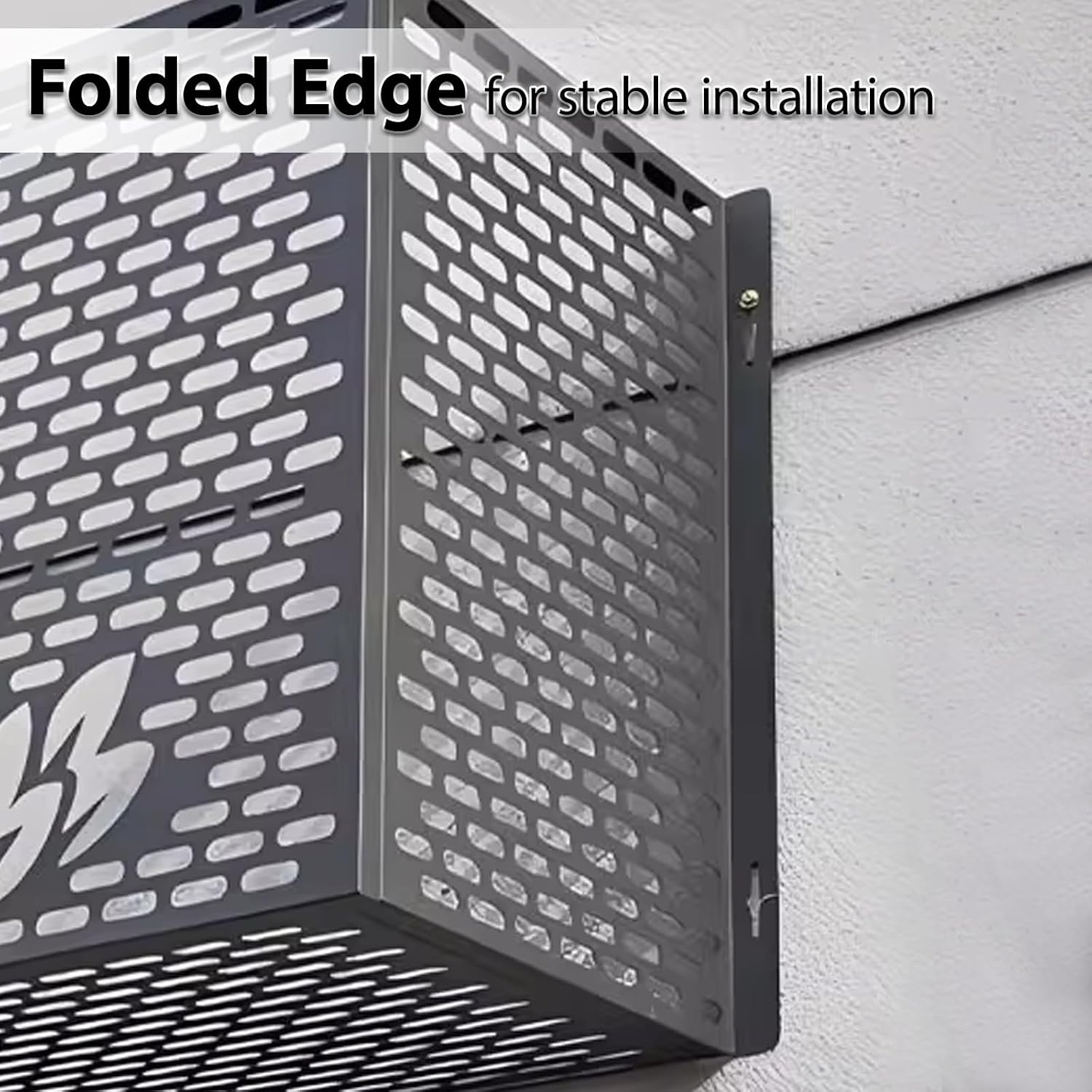 GENERIC Housse En Aluminium Pour Climatiseur Extérieur Et Support De Fleurs, Clôture Résistante Aux Intempéries Pour Unités Extérieures, Protection élégante, Dimensions : 109 X 56 X 80 Cm, Couleur : A3