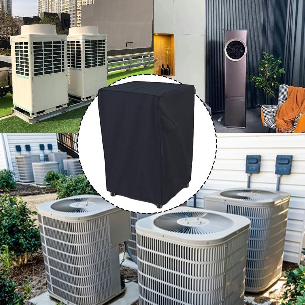  Housse De Protection Pour Climatiseur Portable, Imperméable, Résistante à La Poussière, Pour Une Utilisation En Extérieur, Tissu Oxford (45 X 50 X 75 Cm)